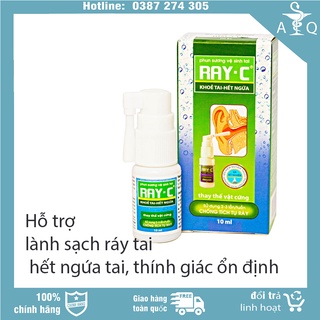 Dung dịch vệ sinh tai Ray- C