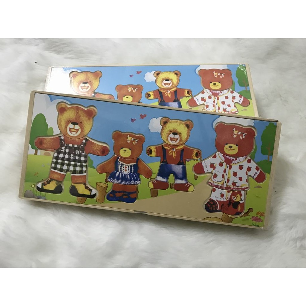 Combo 5 bộ thời trang gđ gấu