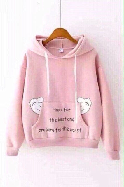 Áo khoác nỉ chui in bàn tay có ảnh thật | BigBuy360 - bigbuy360.vn