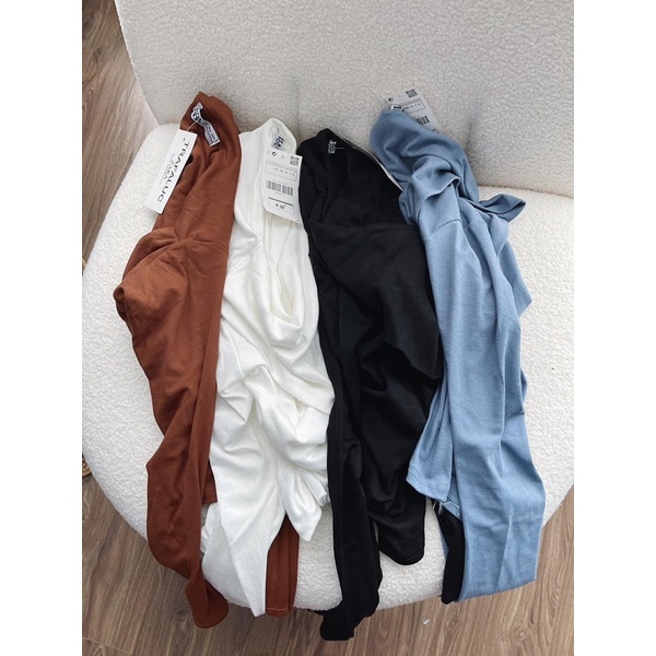 ÁO THUN DÀI TAY LỆCH VAI HÓT HÍT