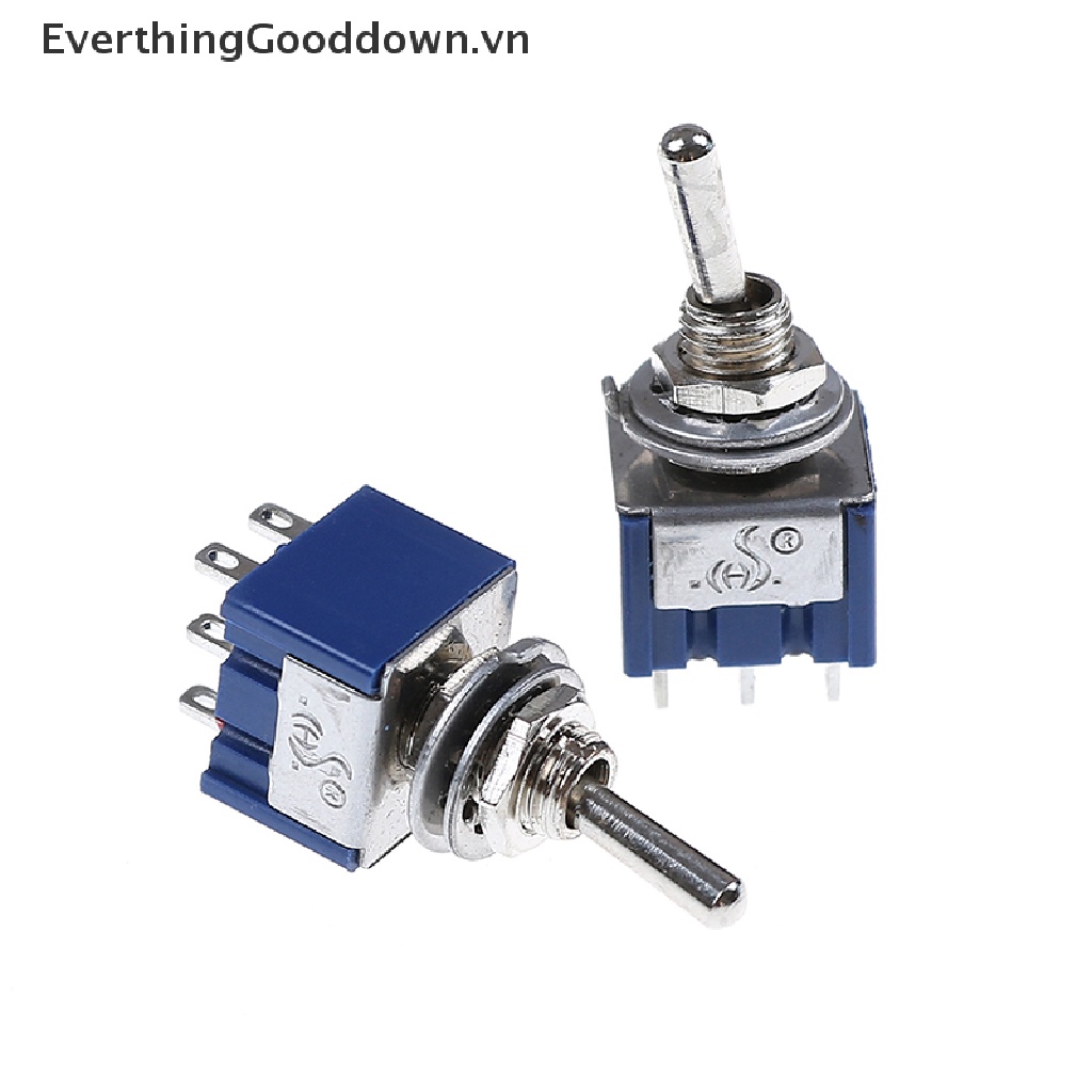 Set 5 Công Tắc Gạt 6P 6A 125VAC 6 Pin DPDT ON-ON Mini Mới