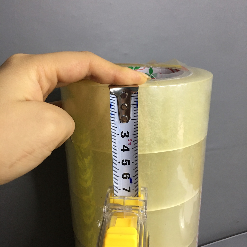 Cây Băng Keo Trong 200 Yard 1.8kg/Cây  Lõi Siêu Mỏng, Siêu Tiết Kiệm