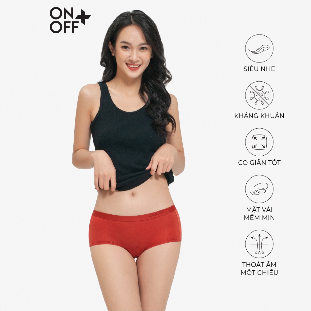 Quần lót nữ ONOFF dáng Boyshort - Tencel BB20055