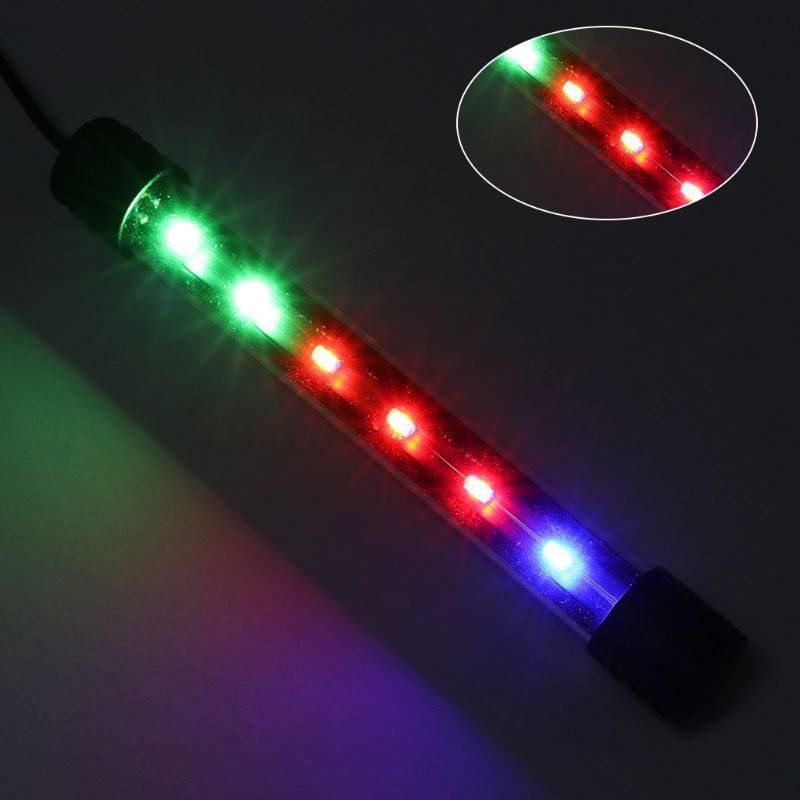 Ống đèn LED 3.5W thả chìm kháng nước dùng trang trí bể cá phích cắm EU