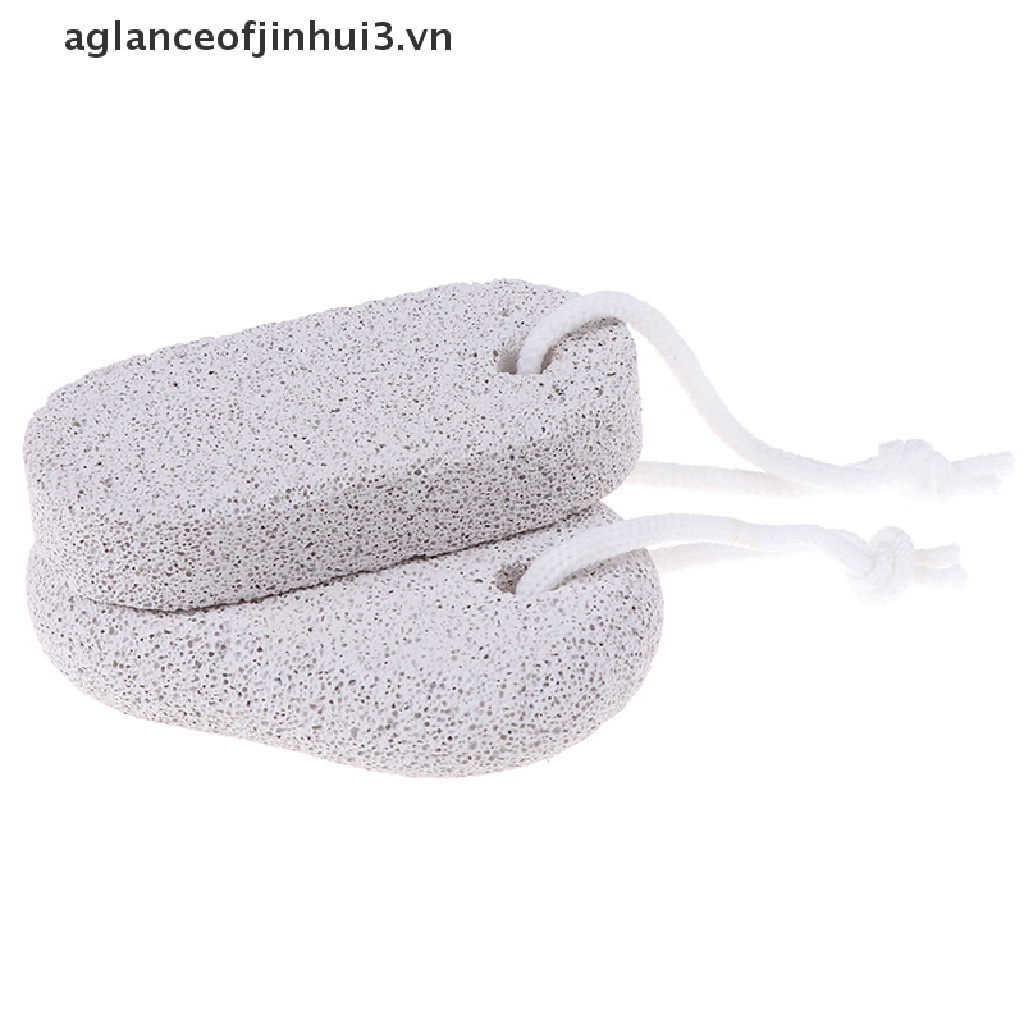 ~ ~ Bàn Chải Đá Mài Chân Bằng Đá Tự Nhiên Pumice Cứng Tẩy Da Chết