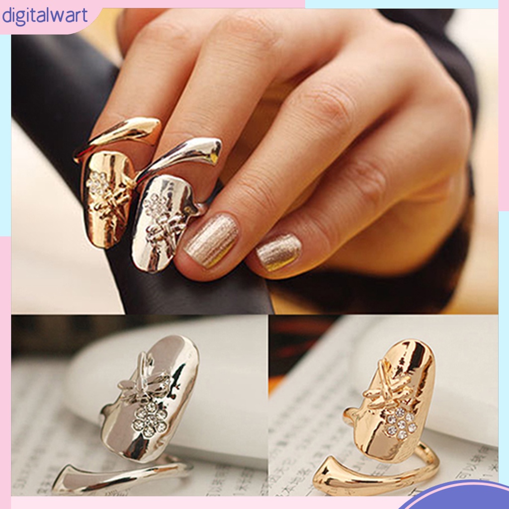 Nhẫn đeo tay hình chuồn chuồn đính đá thời trang sang trọng