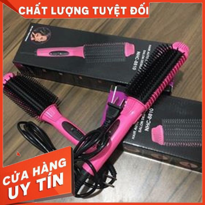 Lược Điện Tạo Kiểu Tóc Đa Năng Cao Cấp Nova NHC-8810 Uốn Cụp - Uốn Xoăn - Dập Xù Phồng