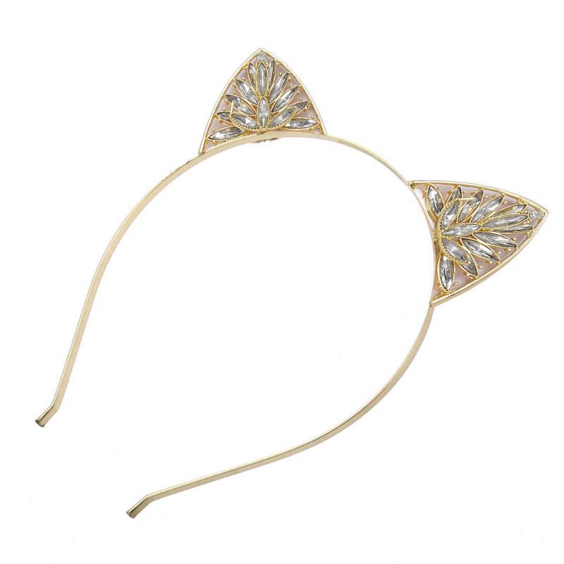 Flgo Băng Đô Cài Tóc Đính Đá Lấp Lánh Sang Trọng Trang Trí Tiệc Cưới / Giáng Sinh