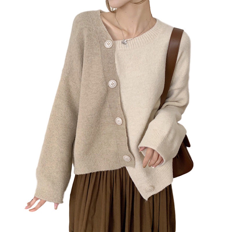 Áo len dài tay màu sắc thời trang nữ tính