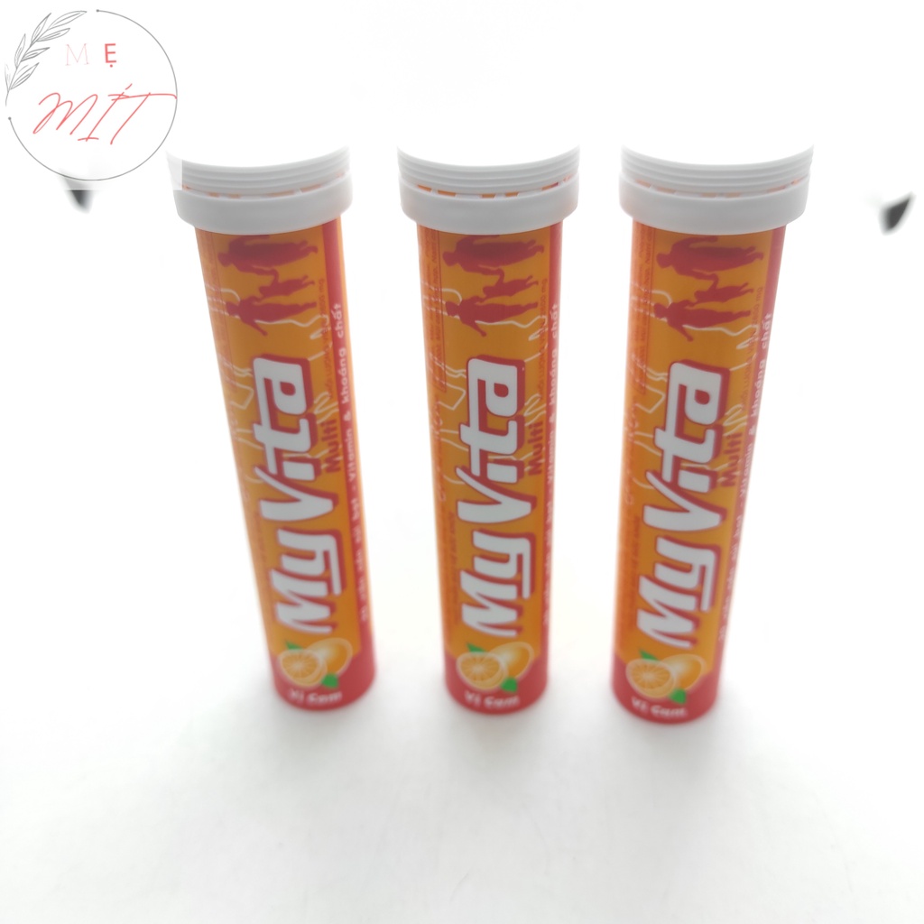 Viên Sủi Vị Cam Myvita Multi 20 viên