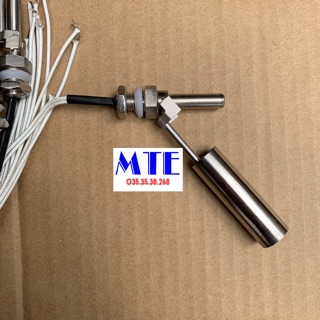 MTE - Công tắc phao điện inox hình mỏ vịt ren M10 - ren 1/8