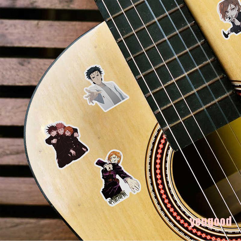 Set 50 Phụ Kiện Trang Trí Laptop Họa Tiết Graffiti Cổ Điển