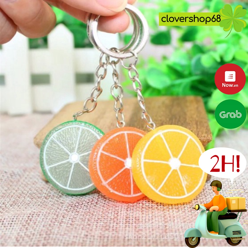 Móc khóa nhựa nhiều mẫu    Clovershop68