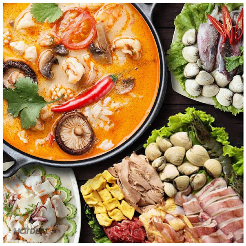 [Lobo Thái] Gia vị Lẩu Thái chính hãng Có 2 vị: Lẩu Tom Yum 30gr (chua cay) và Lẩu chua 50gr (không cay)