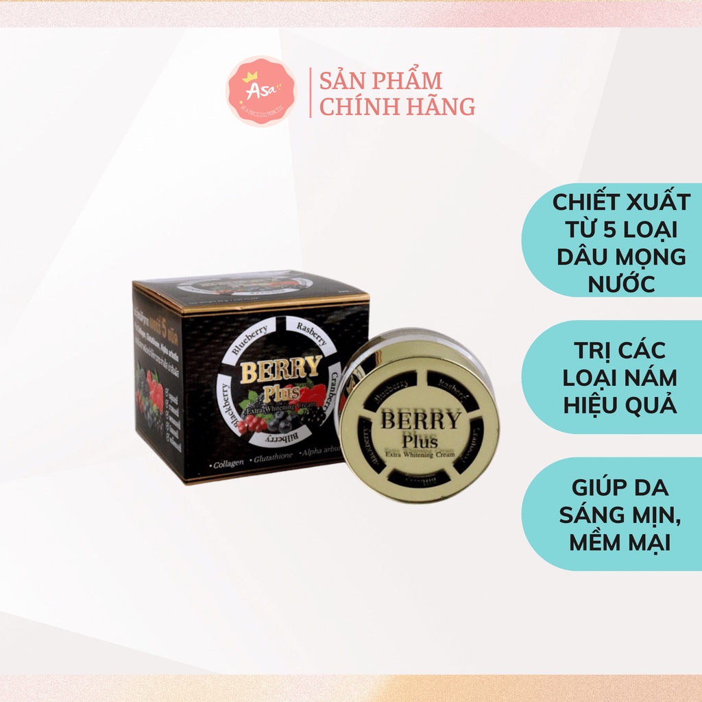 Kem Nám 4K Berry Plus 5X Thái Lan Chính Hãng