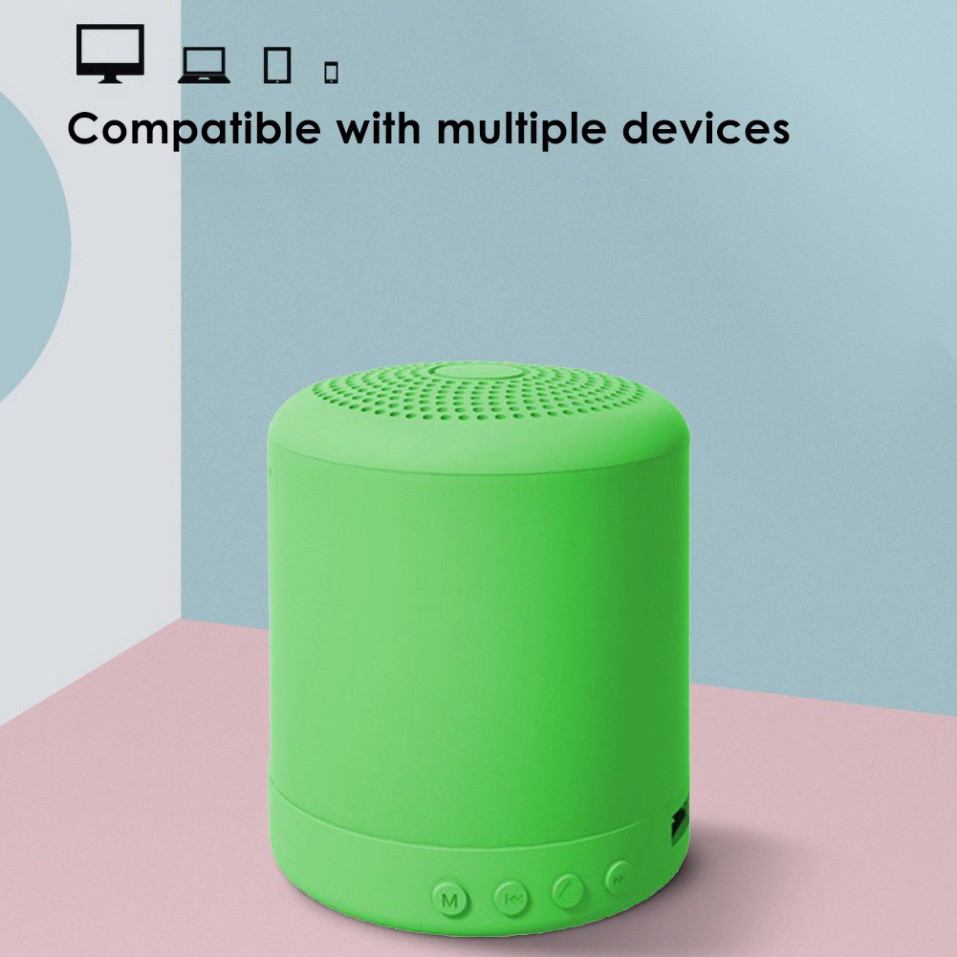 Di động Mini không dây Bluetooth Rảnh tay USB TF AUX FM Loa Máy nghe nhạc