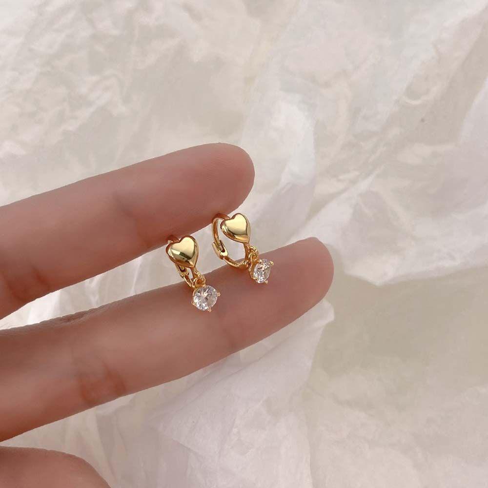 Bông Tai Dạng Vòng Tròn Thời Trang Dành Cho Nữ