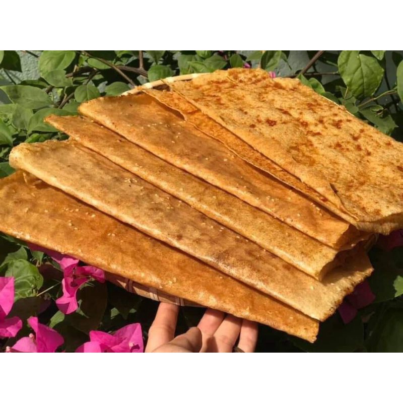 1 bịch Bánh tráng mắm ruốc đặc sản đà lạt, thơm ngon, giòn tan