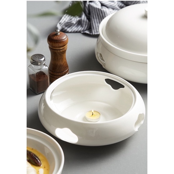 Set nồi gốm sứ hầm các món soup kiểu phương Tây cho nhà hàng, khách sạn