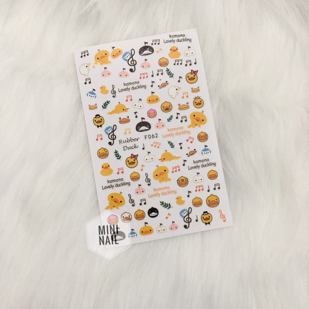 [Mã F] Sticker nail &amp; decal dán móng tay