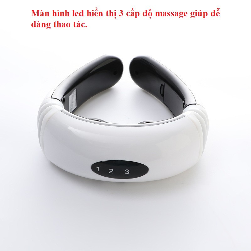 Máy Massage Cổ Vai Gáy Và Xung Điện Trị Liệu Tăng Cường Tuần Hoàn Máu, Giảm Đau Hiệu Quả Neck Massager KL-5830