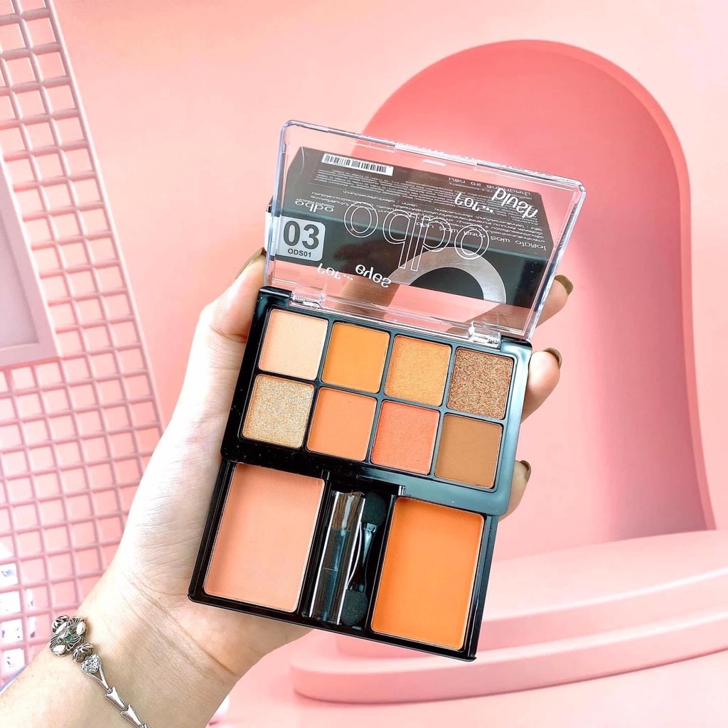 Phấn Mắt Má Hồng 2 Tầng Odbo Eyeshadow and Blush ODS01 Thái lan