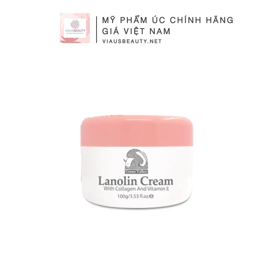 Kem dưỡng sáng da Green Valley Lanolin Cream - 100ml