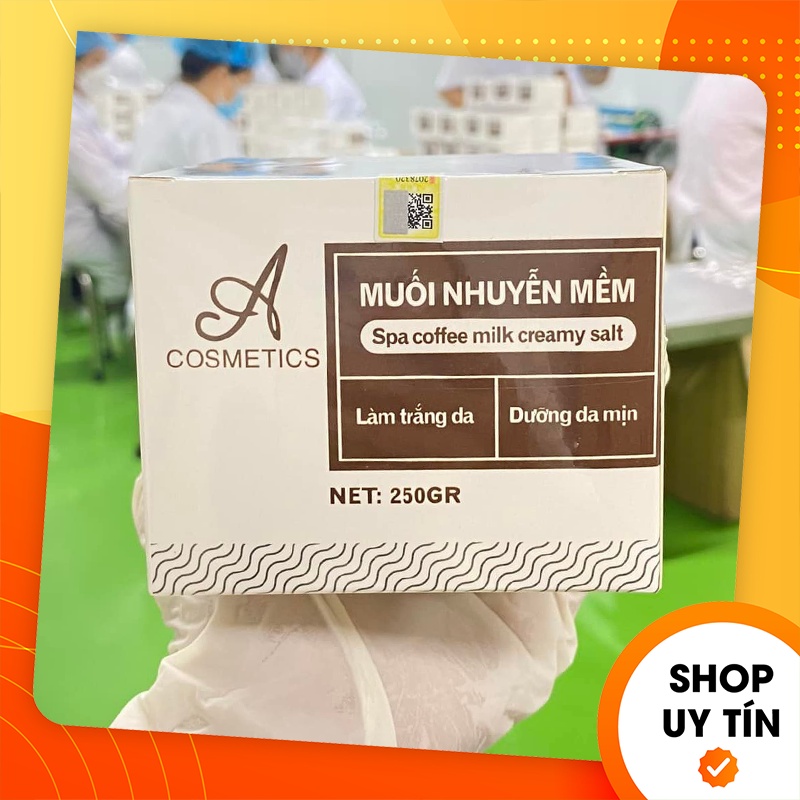 [Chính hãng] Tẩy Tế Bào Chết Muối Nhuyễn Mềm Coffee A Cosmetics - Mỹ Phẩm Phương Anh - 89361071601371