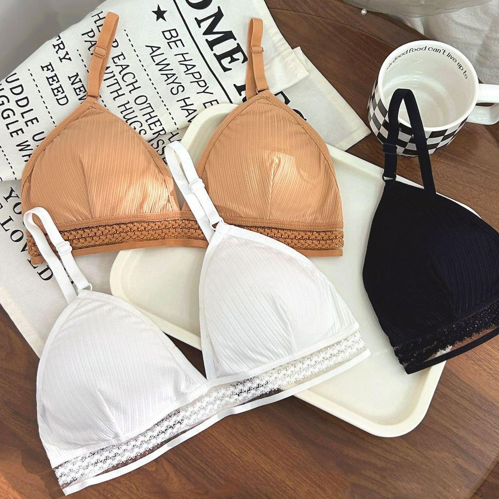 Áo bra 2 dây hở lưng gợi cảm, Bra cotton kèm đệm mềm mỏng nhẹ che phủ nhẹ nhàng SAVILL B3816