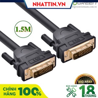 Cáp dvi to dvi 24 + 1 dài 1.5m cao cấp chính hãng ugreen 11606 - phân phối chính hãng