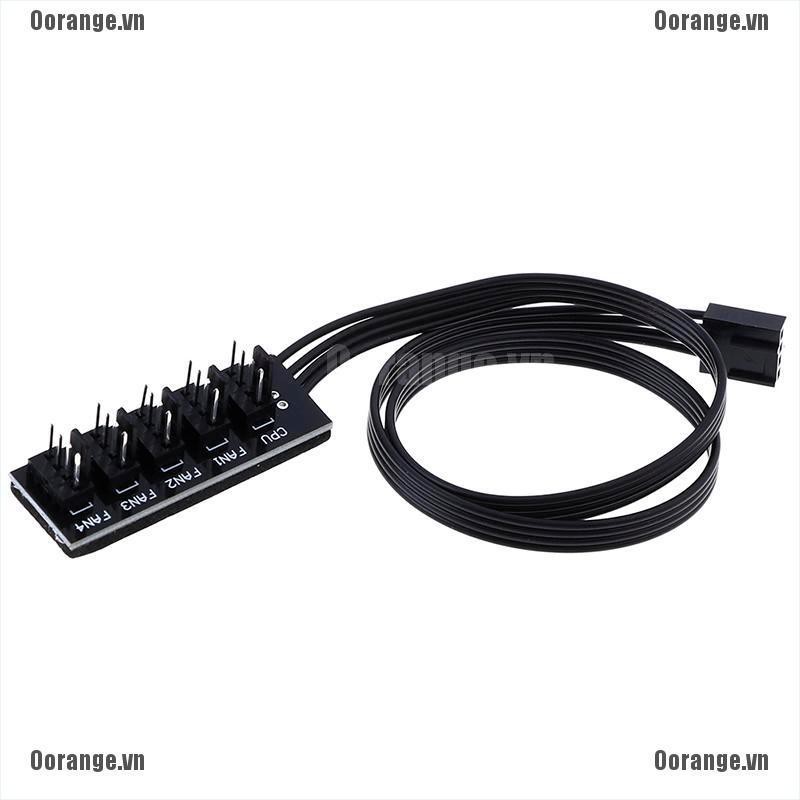 Cành Chia Cáp Nguồn 40cm 1 Sang 5 4-Pin TX4 PWM CPU