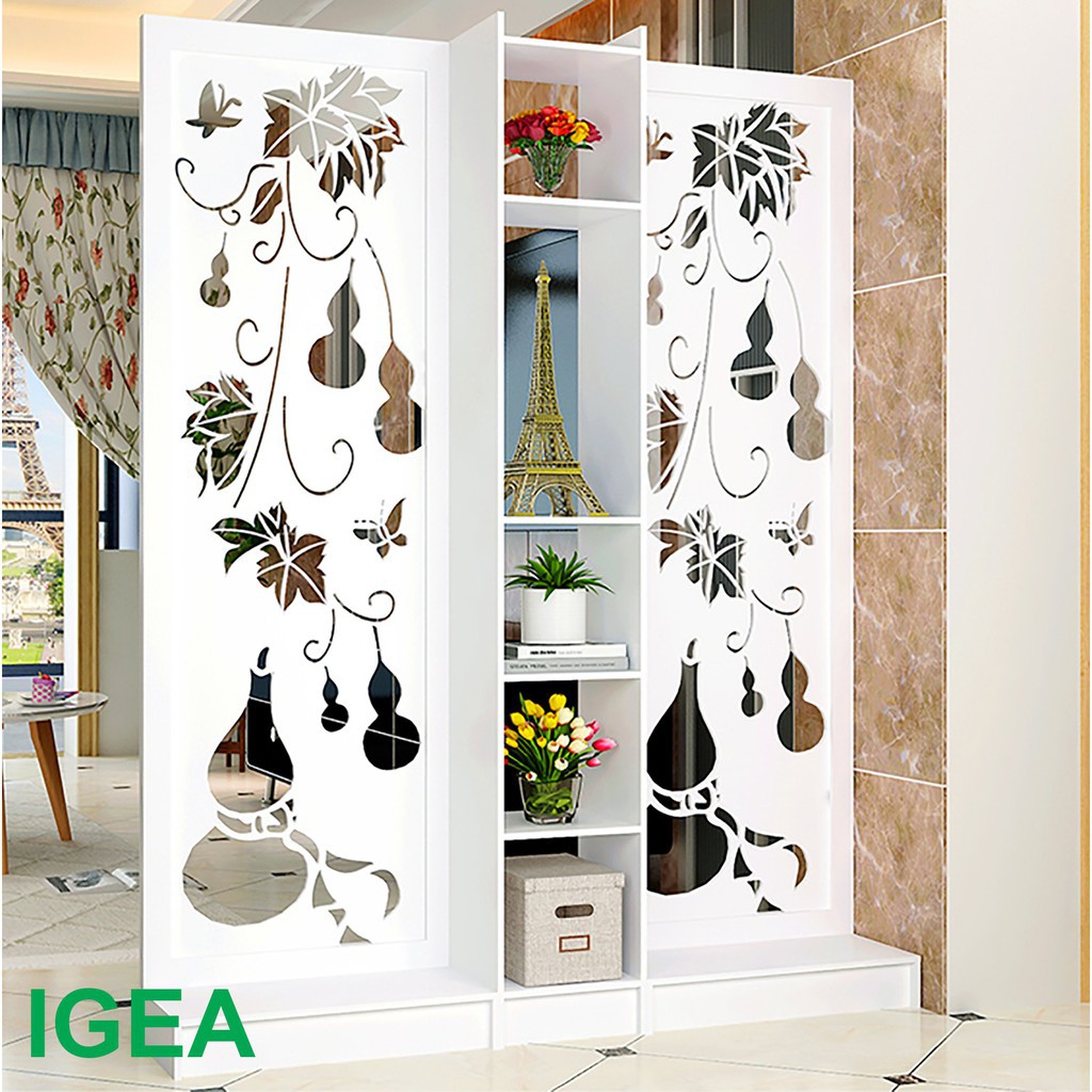 [RẺ RẺ RẺ] Vách Ngăn Bình Phong Liền Kệ 2 Vách 1 Kệ