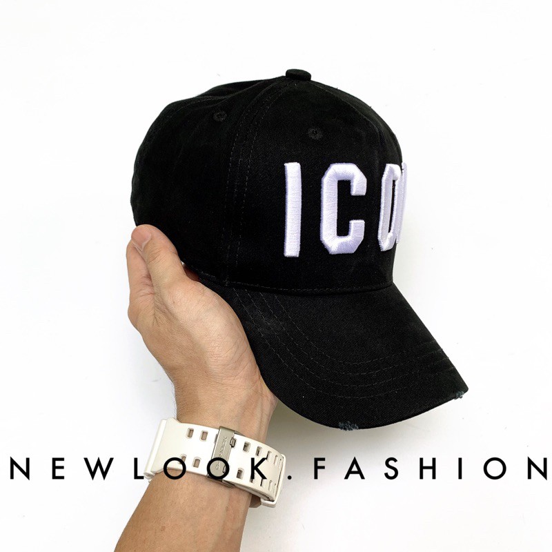 ★ NÓN LƯỠI TRAI NAM NỮ THỜI TRANG THÊU ICON NỔI VẢI KAKI NHUNG MŨI RÁCH NHẸ PHONG CÁCH HÀN QUỐC