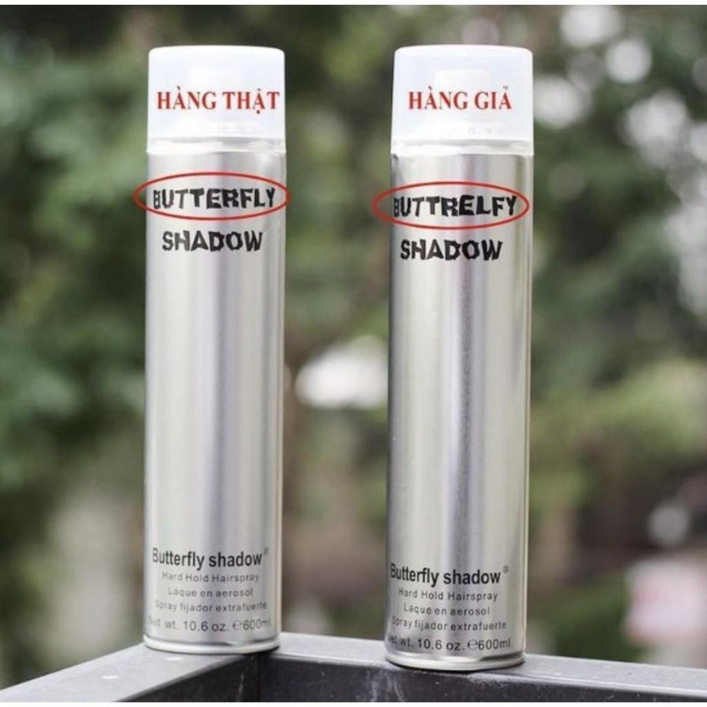 Gôm Xịt Tóc Nam Nữ Butterfly Shadow Chính Hãng Keo Xịt Giữ Nếp Tóc Cố Định Tóc Nội Địa Trung 320ml Shop 9999