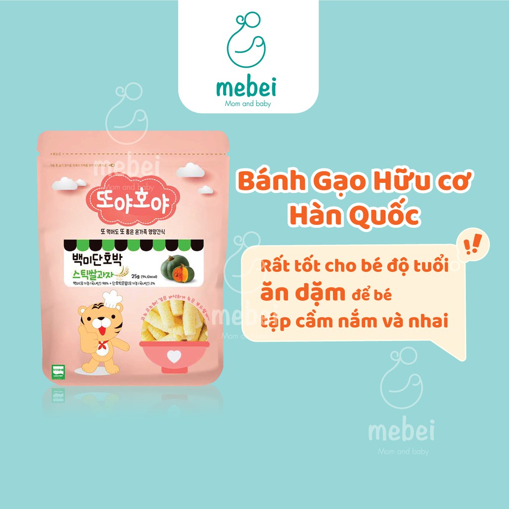 Bánh gạo Organic nguyên chất Doya Hoya (Hàn Quốc)