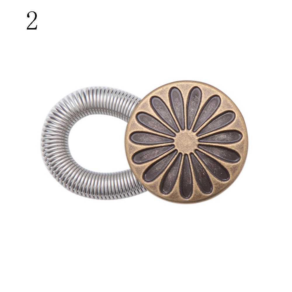 Set 1 / 5 Nút Quần Jean Co Giãn Tiện Lợi