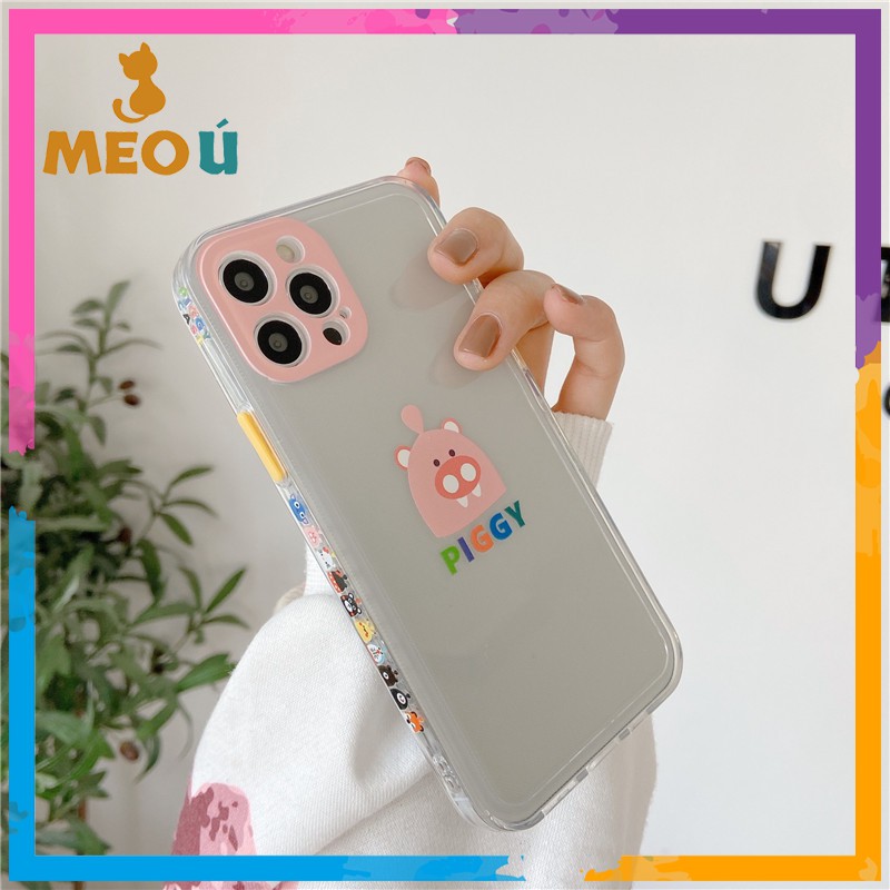 Ốp iPhone Heo Piggy cho iPhone 12 Pro Max/ 12 Pro/ 12/ 11 Pro Max/ 11/ Xs Max/ Xs/ X/ 7/8 Plus