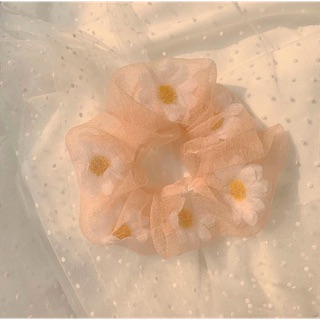 Scrunchies hoa cúc scrunchie daisy