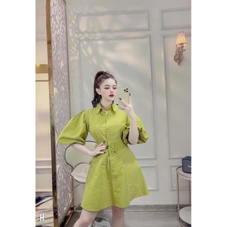 Váy cốm xanh
