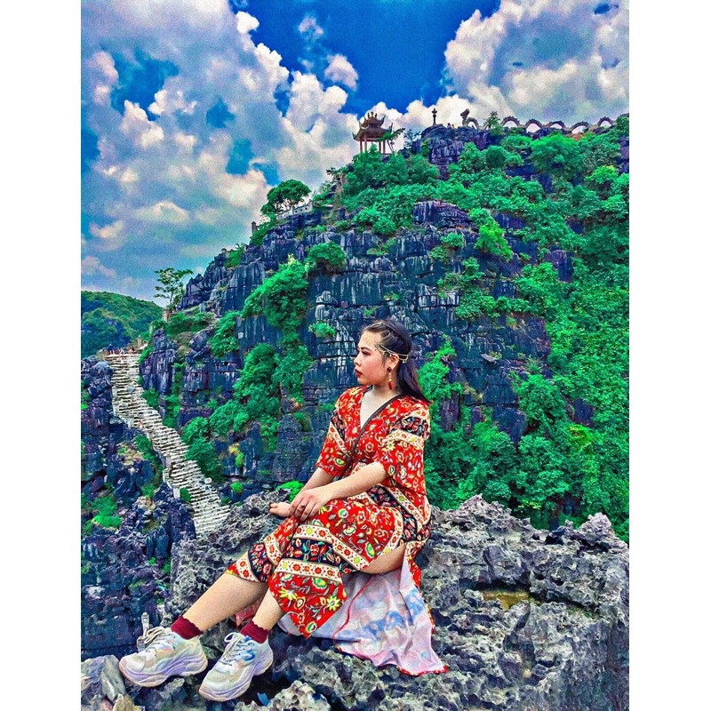 ĐẦM BOHO THỔ CẨM