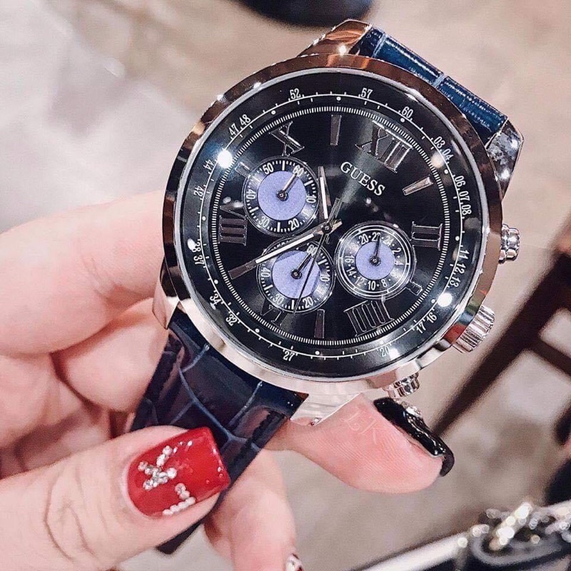 Đồng hồ nam Guess xanh Navy
