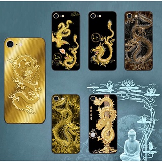 Ốp lưng kính Rồng Tài Lộc 3D cho iPhone 5 - iPhone 5s - iPhone 5 SE - iPhone 6 - iPhone 6s - iPhone 7 - iPhone 8