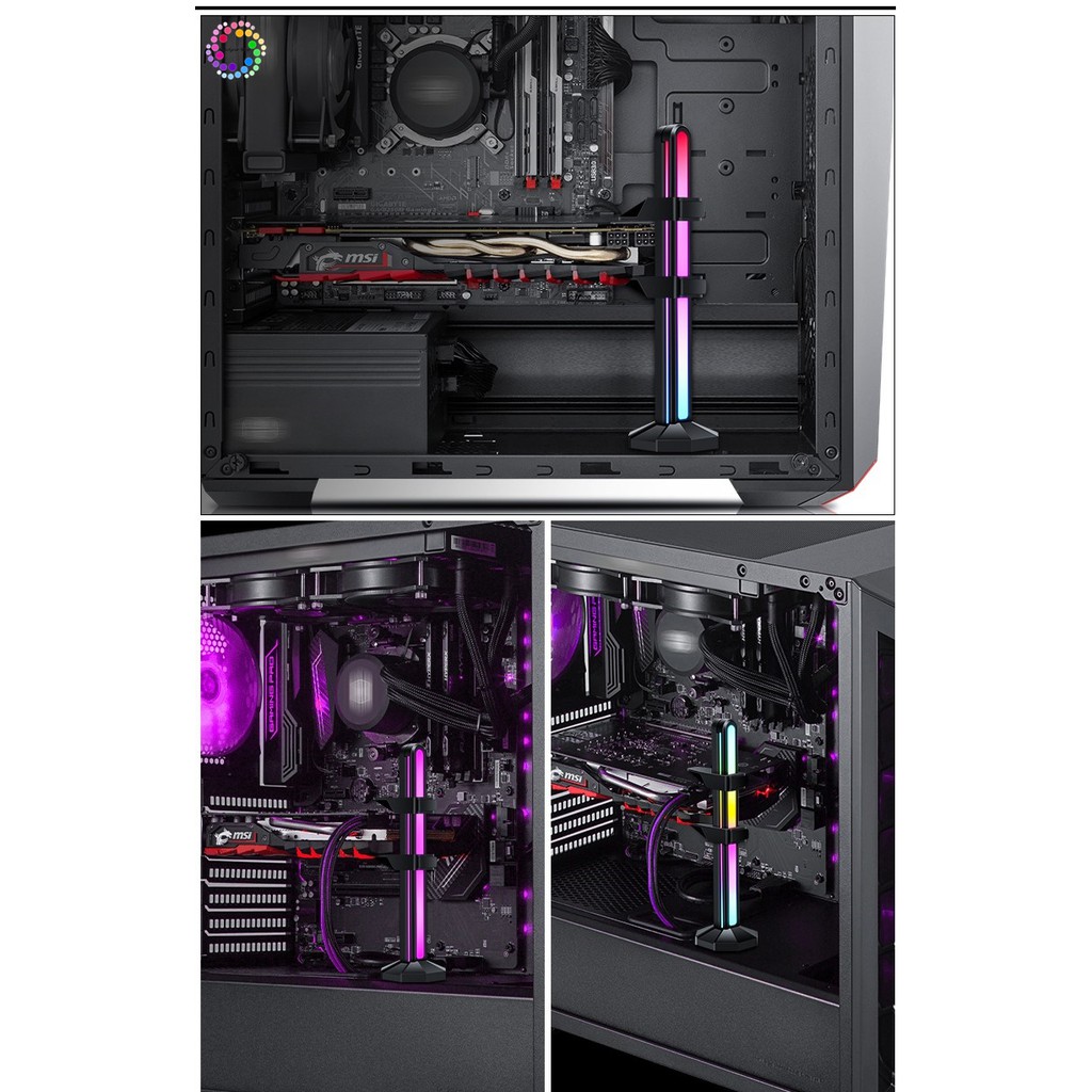 Bộ chống xệ card vga ,hỗ trợ 2 card vga led RGB sync main 5v 3pin | BigBuy360 - bigbuy360.vn