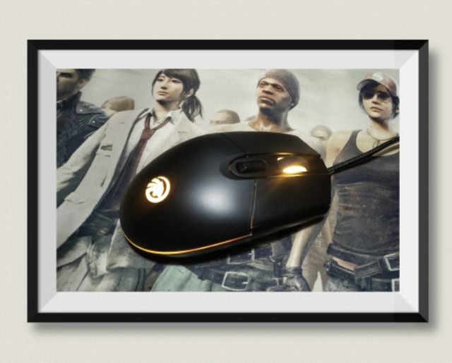 🥇Chuột chuyên Game Fmouse F102 RGB LED ( Đen ) siêu đẹp có kèm phần mềm Macro tùy chỉnh Led, DPI [Chính Hãng]