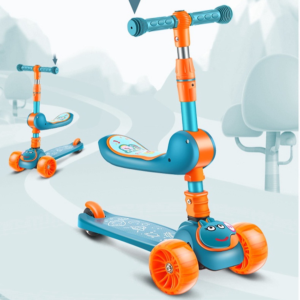 XE TRƯỢT SCOOTER BÁNH PHÁT SÁNG