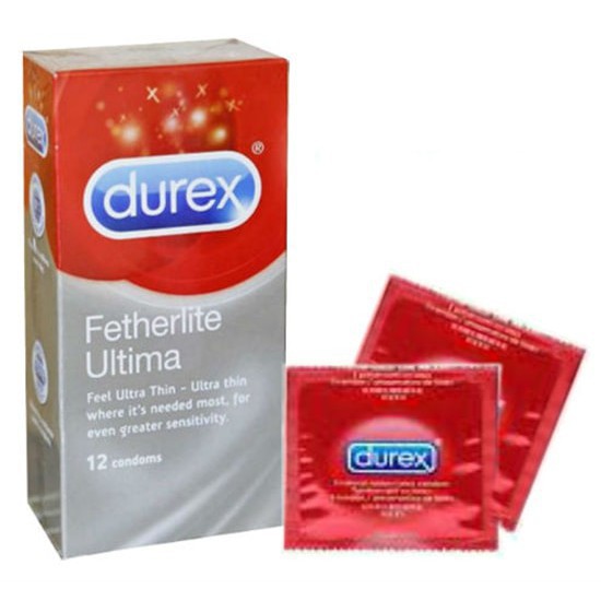 [Chính Hãng] Bao cao su Durex Fetherlite Utima 2 hộp lớn tặng 1 sản phẩm cùng loại - 36 chiếc bcs - Siêu rẻ