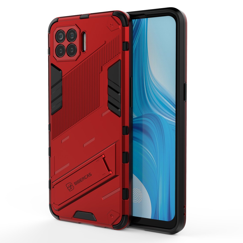 Ốp lưng Oppo A93 / F17 Pro / Oppo A36 Iron Man Ver 2 chống sốc giá đỡ xem phim cao cấp bảo vệ camera