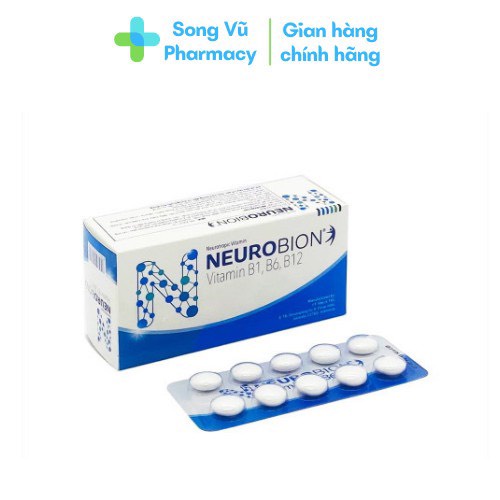 Neurobion (Viamin B1 - B6 - B12) Bổ thần kinh H/50v