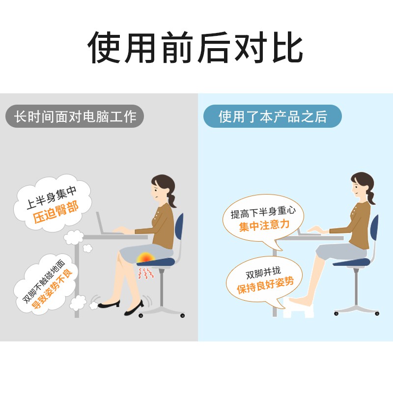 Ghế Kê Chân Tiện Dụng Dành Cho Văn Phòng | BigBuy360 - bigbuy360.vn