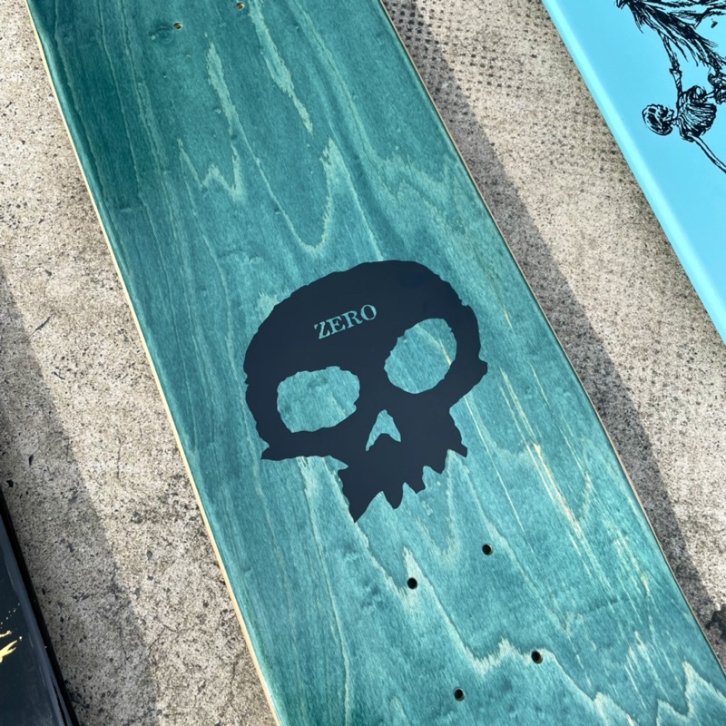 Mặt ván trượt Skateboard ZERO TEAM SINGLE SKULL DECK